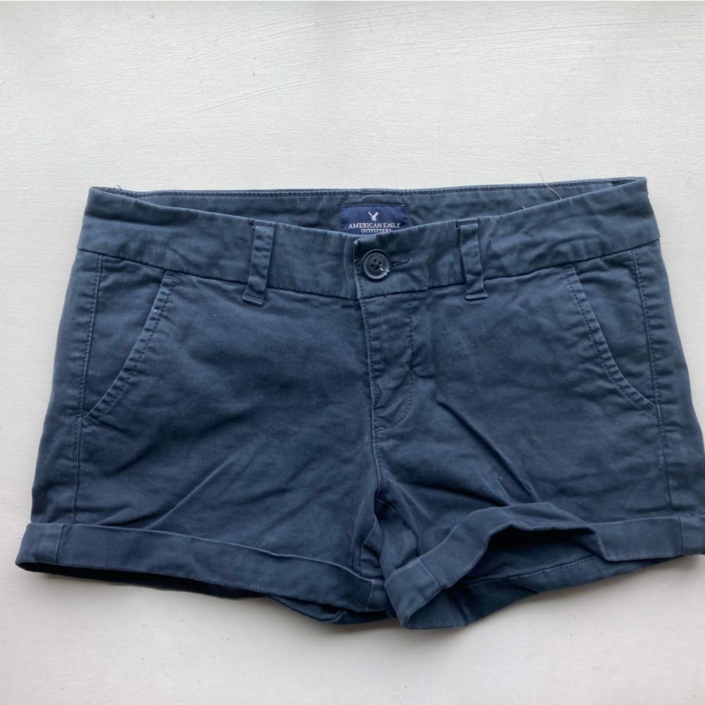 American Eagle Outfitters dark blue shorts size 4.